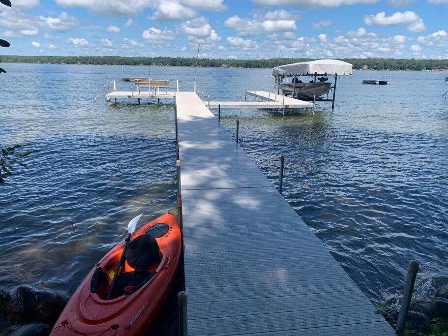 Premier Lakeside Retreat On The Whitefish Chain! Villa Cross Lake Exterior photo